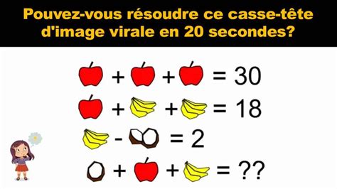 Enigme Math Matique Serez Vous Capable De R Soudre Ce Casse T Te