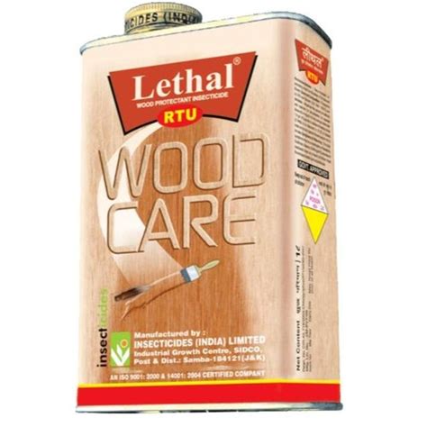 Lethal Rtu Wood Protectant Insecticides At Rs 400 Litre In New Delhi