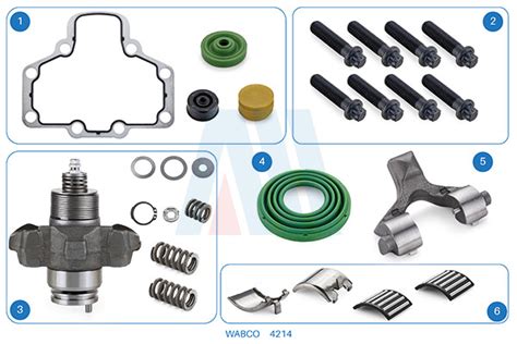 Caliper Complete Mechanism Repair Kit Wabco Alcan Otomotiv