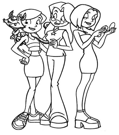 Sabrina The Teenage Witch Coloring Pages Coloring Pages