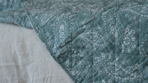 Paisley Quilted Throw Atelier Yuwa Ciao Jp