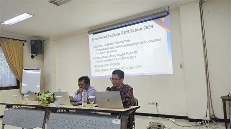 Workshop Perumusan Ruang Lingkup Audit Internal Mutu AIM Tahun 2024