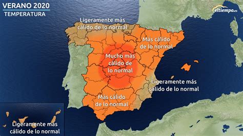 Previsión de verano 2020 podría ser más cálido de lo normal en España