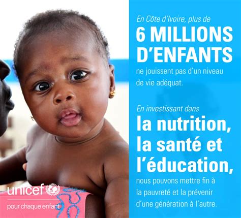 Unicef C Te D Ivoire On Twitter C Est Le Moment D Agir Pour