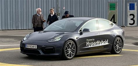 Tesla Model 3 gets a gas engine hybrid conversion — creating the worst ...