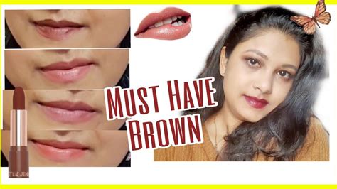 Must Have Brown Nude Lipsticks For Indian Skin Tone