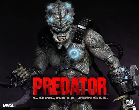 Neca Stone Heart Predator Concrete Jungle Deluxe Action Figure Town