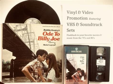 Ode To Billy Joe 1976 Movie Vhs And Soundtrack Vinyl Lp Robby Benson