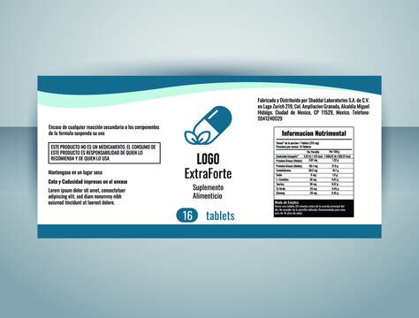 Supplement Label Template Images – Browse 8,116 Stock Photos, Vectors ...