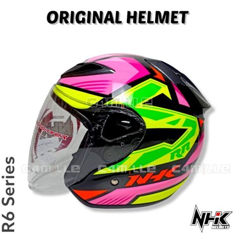 Jual Helm Helem Motor Pria Wanita Dewasa Original Sni Helmet Nhk R