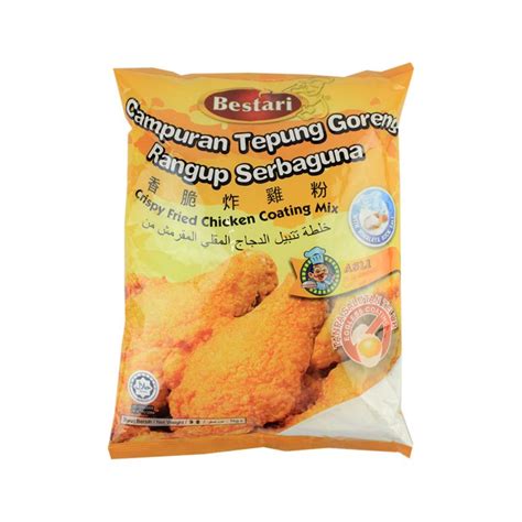 Bestari Crispy Fried Chicken Coating Mix Original 1kg Shopifull