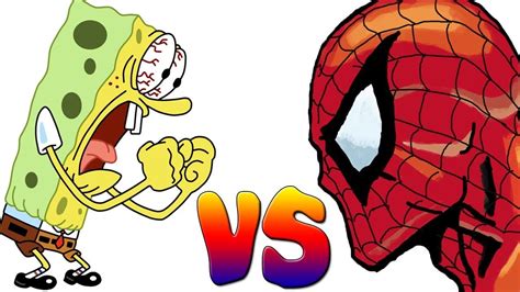 Wwe 2k22 Spongebob Vs Spiderman Hell In The Cell Youtube