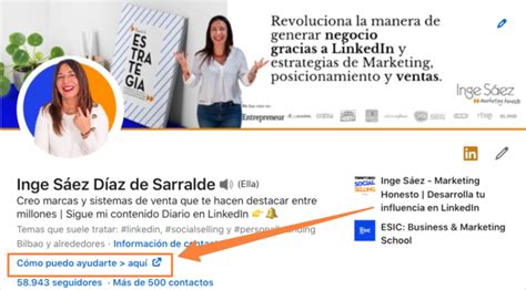 Cómo Crear Un Gran Perfil En Linkedin 25 Ejemplos Reales Inge Sáez