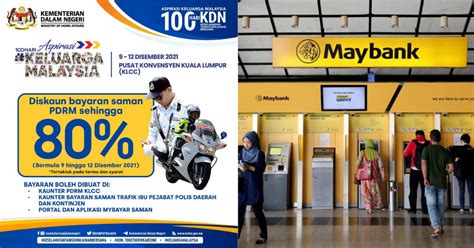 Ketahui Cara Bayar Saman Trafik Pdrm Melalui Atm Maybank