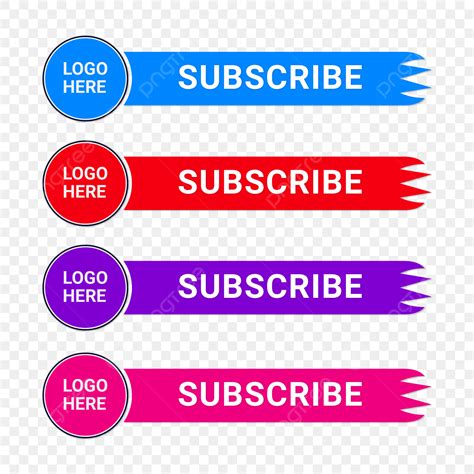 Subscribe Button Vector Art PNG Subscribe Button Tag Youtube