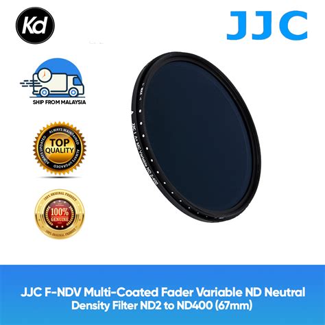 JJC F NDV Multi Coated Fader Variable ND Neutral Density Filter ND2 To