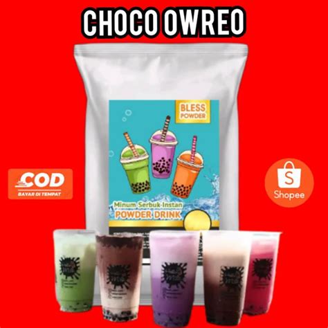 Jual Bubuk Minuman Rasa Choco Coklat Owreo Kg Bless Powder Shopee