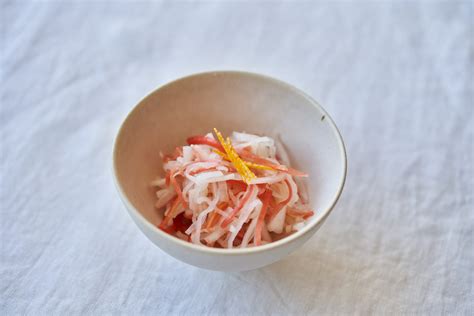 塩麹なますのレシピ ふたりごはん榎本美沙料理家による発酵食品や季節料理野菜、手仕事のレシピサイト。体に優しい料理。