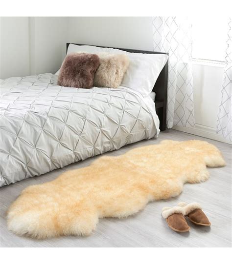 Gold Mist Double Sheepskin Rug Pelt X Ft Sheepskin Town