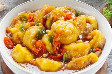 Resep Mudah Masakan Tofu Pedas Saus Tiram Yang Enak Dan Gurih Untuk