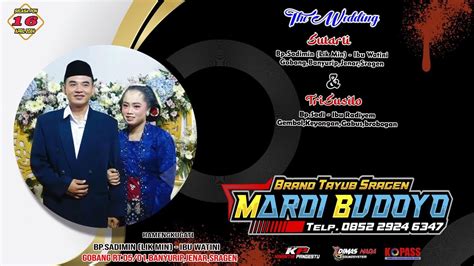 LIVE Part2 TAYUB MARDI BUDOYO DIMAS NADA AUDIO KP PRO HD Gobang 16