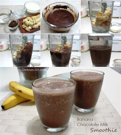 Banana Chocolate Milk Smoothie Cabbage Soup Diet Recipe Dietplan 101