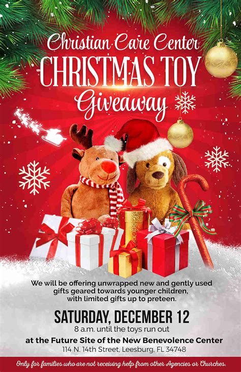 Annual Christmas Toy Giveaway Happening On Saturday December 12