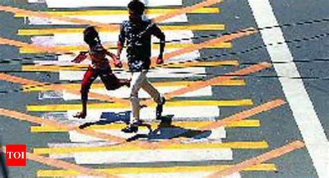 Coming Soon Tabletop Pedestrian Crossings In Chennai Chennai News