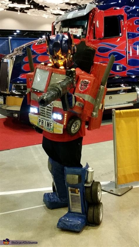 Transforming Optimus Prime Adult Costume Step By Step Guide