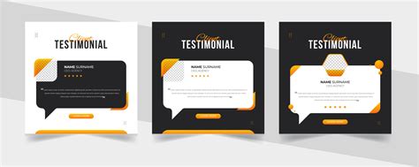 Testimonial Templates Vector Art, Icons, and Graphics for Free Download