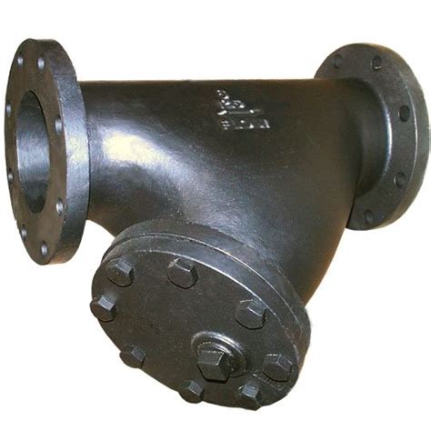 Flexicraft Yif Cast Iron Wye Strainer With Flange End Id X