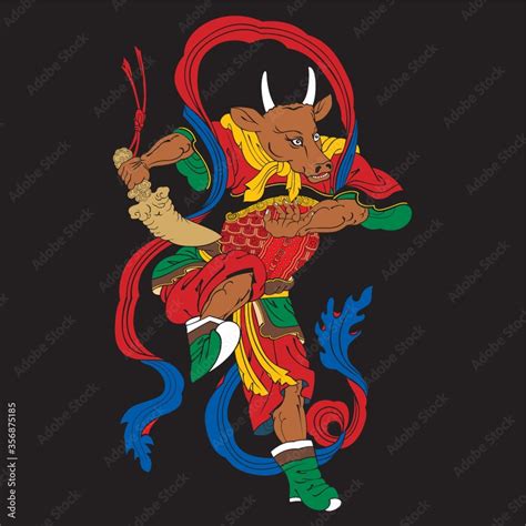 chinese ox zodiac Stock Vector | Adobe Stock