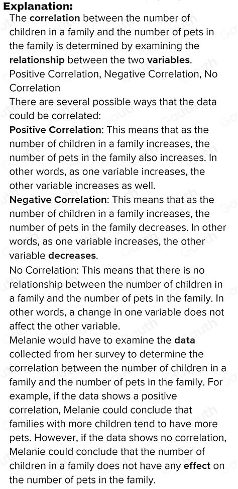 Solved Use Structure Melanie Conducted A Survey To Determine Whether