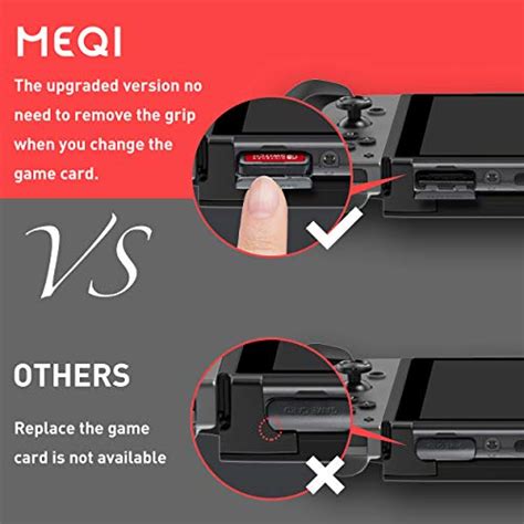 Meqi Gaming Grip Case For Nintendo Switch Comfortable Ergonomic