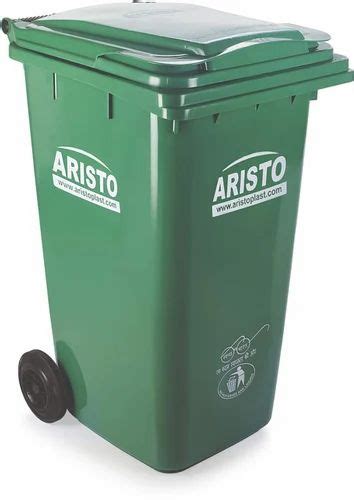 Aristo HDPE Wheeled Garbage Waste Dustbin At Rs 2050 In New Delhi ID