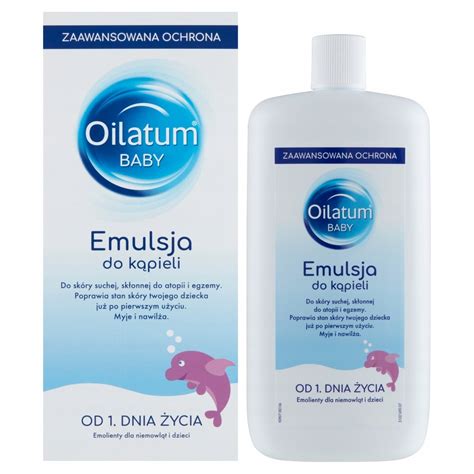 Oilatum Baby Emulsja Do Kapieli Dla Niemowl T Od Dnia Ycia Ml