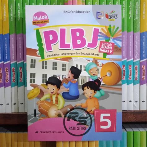 Jual Buku Mulok Plbj Erlangga SD Kelas 1 2 3 4 5 6 Kurikulum 2013