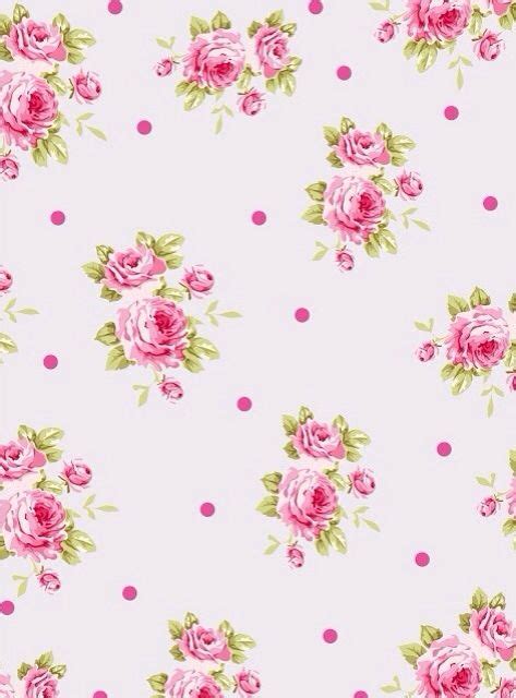 Imagem De Wallpaper Pink And Flowers Papeis Florais Papeis Para