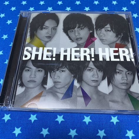 Yahooオークション 【kis My Ft2】she Her Her キスマイshop盤 Cd