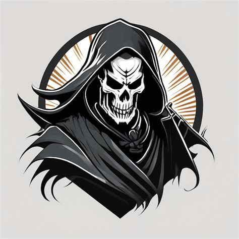 Premium Vector | Reaper vector logo