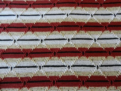 Gallery Crocheted Navajo Inspired Blanket