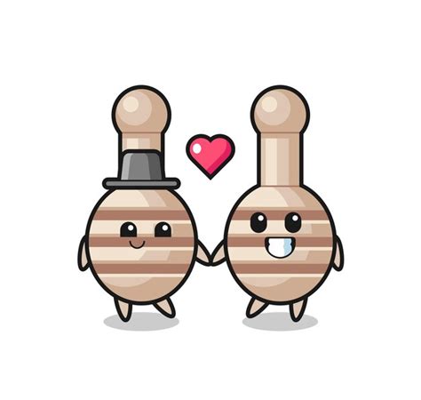 Premium Vector Honey Dipper Cartoon Character Couple With Fall In