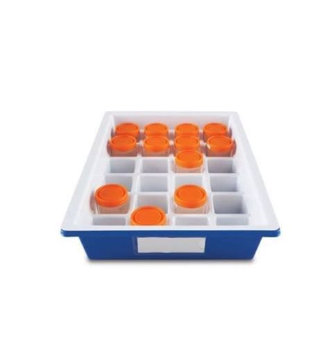 Specimen Cup Storage And Collection Tray Urine Sample Tray With Labels