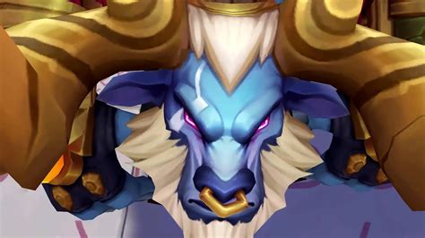 Lunar Beast Alistar Detailed Skin Spotlight League Of Legends YouTube