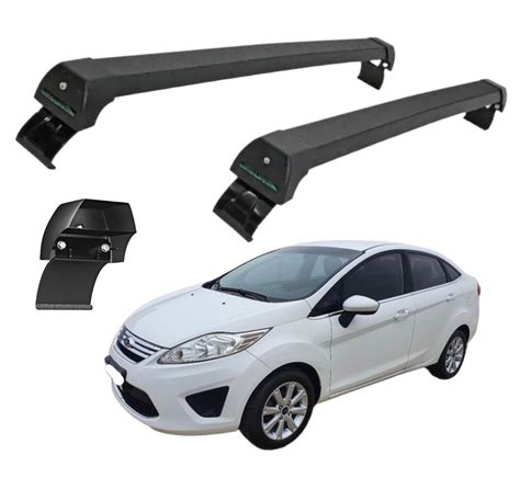 Rack De Teto New Fiesta Hatch E Sedan A Sports Preto Long