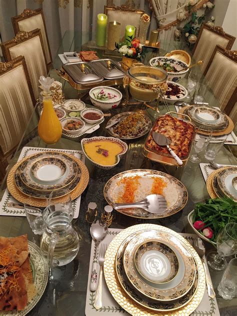 Beautyofiranan Iranian Feast Cuisine Iranienne Persan Plans De