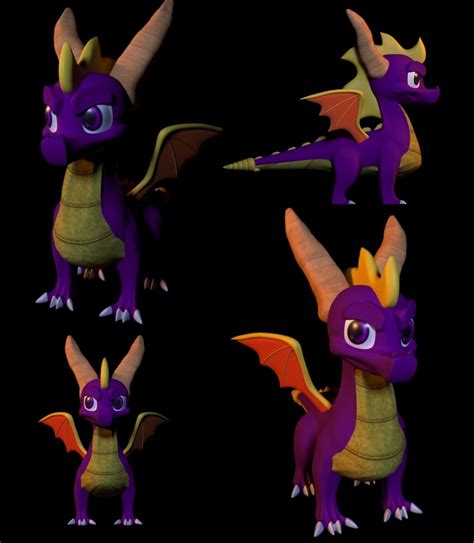 Artstation Spyro The Dragon