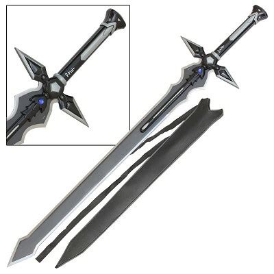 SAO Black Dark Repulser Sword of Kirito Replica-2G3-ASS1703