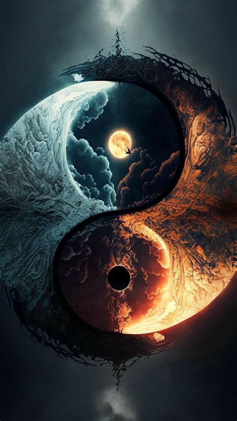 Arte Yin Yang Ying Yang Art Fantasy Art Landscapes Fantasy Landscape