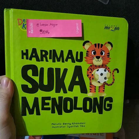 Jual Buku Harimau Suka Menolong Mba Hanna Shopee Indonesia